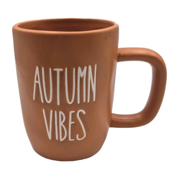 Blue Harbor Oversized Orange Autumn Vibes Mug 18oz 5" Tall - Picture 1 of 8